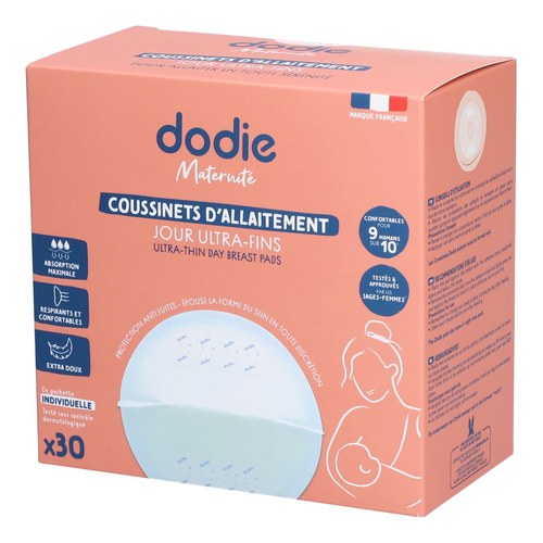 Dodie COUSSINETS D'ALLAITEMENT JOURS X30
