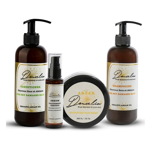 DOUCELIA Pack cheveux secs et abîmés