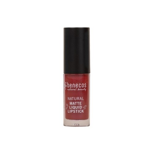 BENECOS NATURAL MATTE LIQUID LIPSTICK 5ML BLOODY BERRY