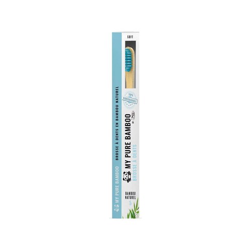 DENTI-SMILE BROSSE A DENT BAMBOU MEDIUM VERT