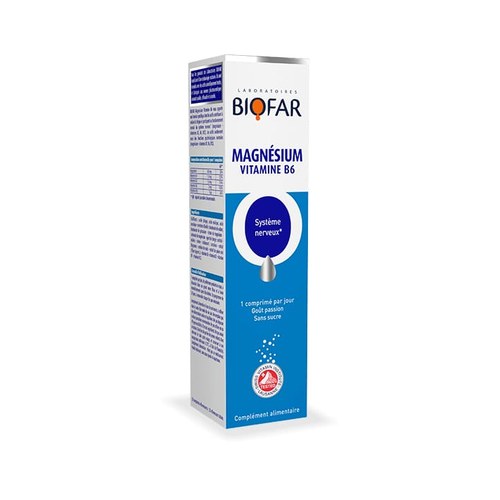 Biofar Magnésium b6+b2 20 capsules