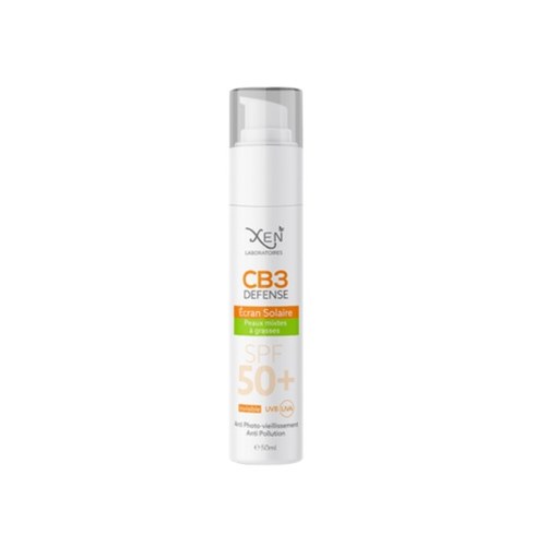 Xen CB3 Defense Ecran Solaire Peaux Mixtes A Grasse Spf50+ 50ml