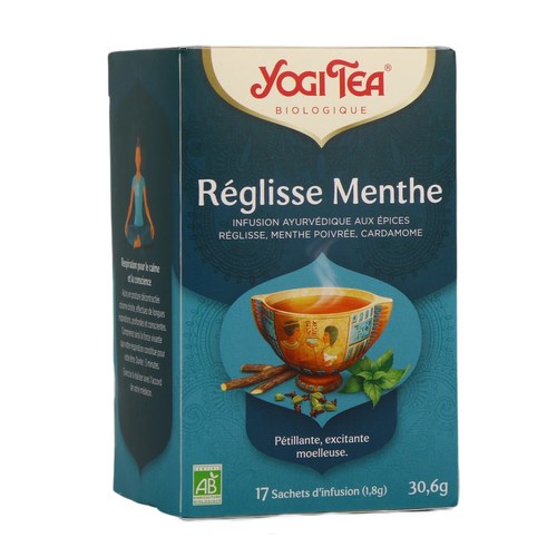 YOGI TEA  REGLISSE MENTHE 17X2 g