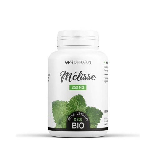 GPH DIFFUSION MELISSE Bio 200 gélules