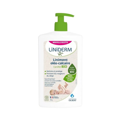 GILBERT LINIMENT OLÉO-CALCAIRE STABILISÉ POMPE 480 ML
