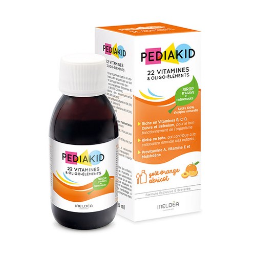 PEDIAKID 22 VITAMINES ET OLIGO-ÉLÉMENTS 125lml