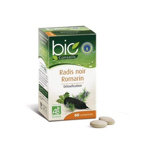 yves ponroy  Radis noir - Romarin Bio   60 comprimés
