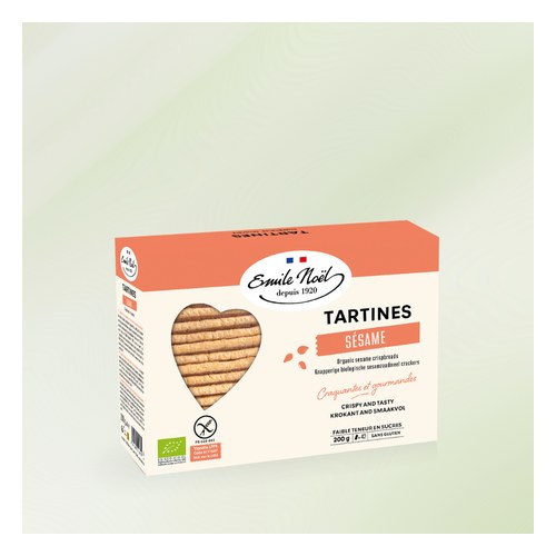 Emile Noel  TARTINES AU SESAMES 200 G