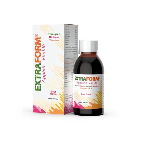 EXTRALEVURE Extraform Sirop 200Ml