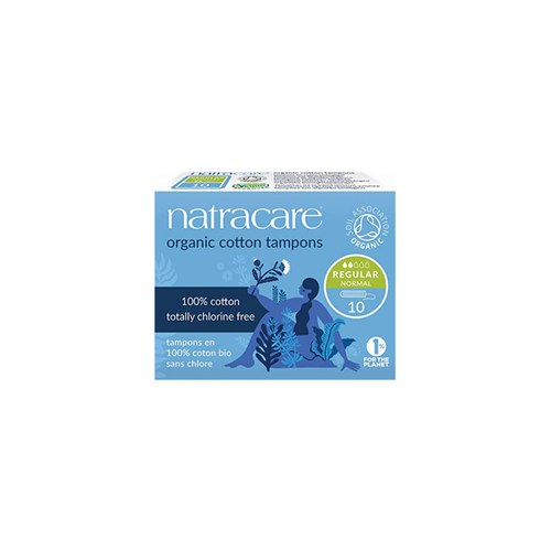 Natracare tampons regulier sans applicateur 10u