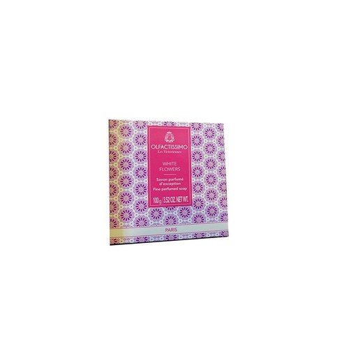 OLFACTISSIMO SAVON PARFUMÉ WHITE FLOWERS100G