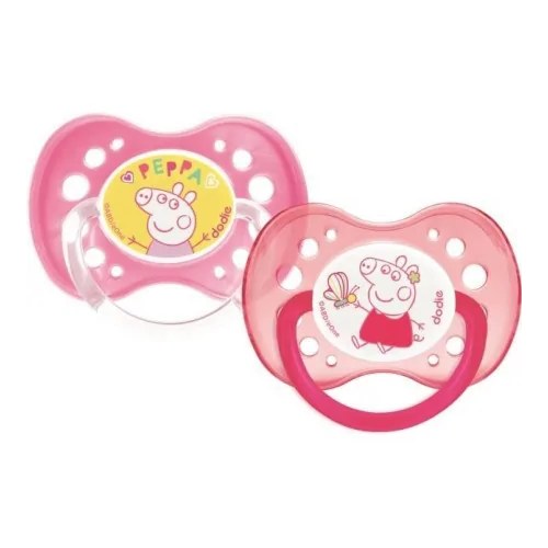 DODIE SUCETTE ANATOMIQUE A80 +18 SIL Peppa Pig X2