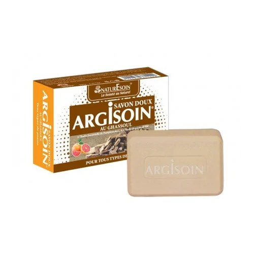 NATURE SOIN  ARGISOIN SAVON DOUX AU GHASSOUL 125g
