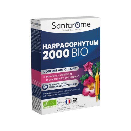 SANTAROME HARPAGOPHYTUM BIO 2000 20 AMPOULES