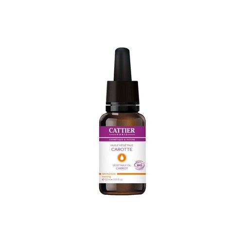 Cattier HUILE DE CAROTTE BIO 50ml