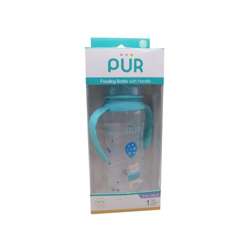 Pur biberon avec poignet Jaune 250ml- 9022