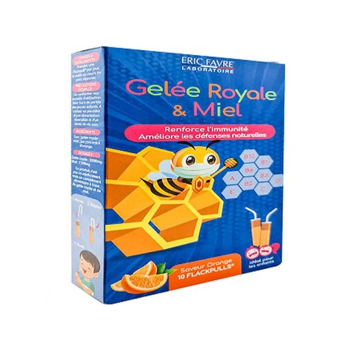 Eric Favre Gelée Royale et Miel 10 Ampoules