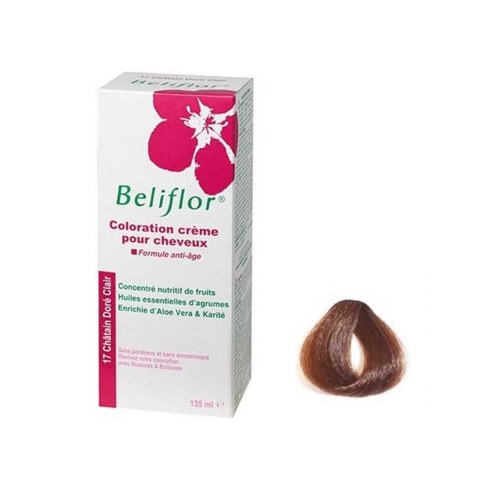 Beliflor UNIDOSE N° 17 CHATAIN DORE CLAIR 120ml
