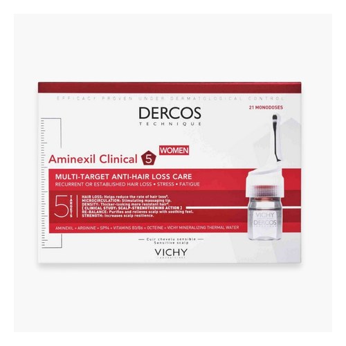 vichy DERCOS AMINEXIL CLINICAL 5 - Femmes - TRAITEMENT ANTI-CHUTE