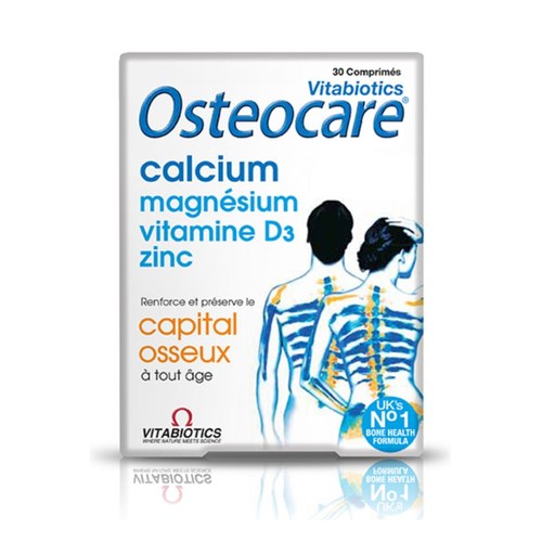 Osteocare Calcium, Magnesium, Zinc, Vitamine D3 (30 Capsules)
