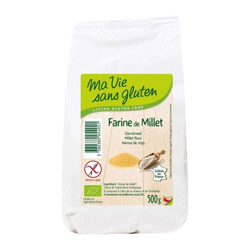 Farine bio de millet 500G