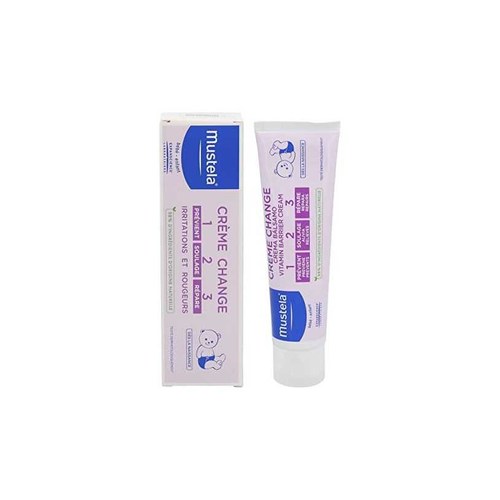 MUSTELA CREME POUR LE CHANGE VITAMINEE 100ml Prévient Les Rougeurs
