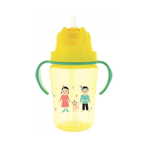 DODIE TASSE PAILLE +18 MOIS 350ML JAUNE