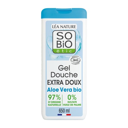 So Bio GEL DOUCHE EXTRA-DOUX À L'ALOE VERA 650ml