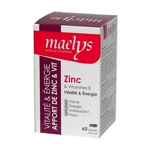 MAELYS ZINC & VITAMINES B VITALITÉ 30 GÉLULES