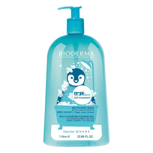 Bioderma Abcderm gel moussant 1L