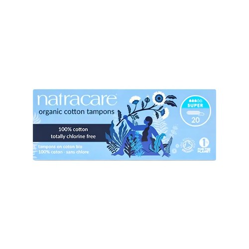 natracare tampons regulier sans applicateur 20u
