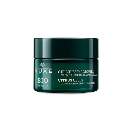 NUXE BIO ORGANIC CREME RICHE HYDRATANTE ECLAT CELLULES D'AGRUMES 50M