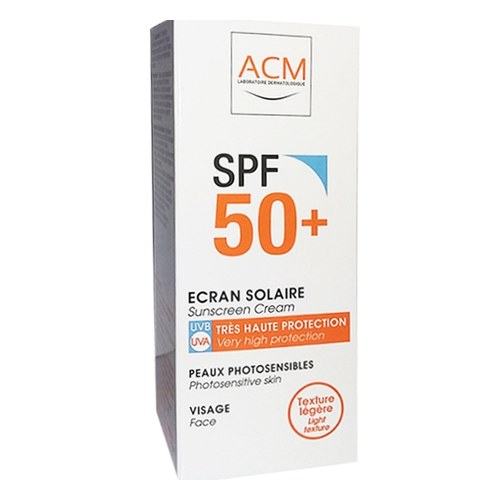 Acm Ecran Solaire Spf 50+ Visage - Peaux Photosensibles