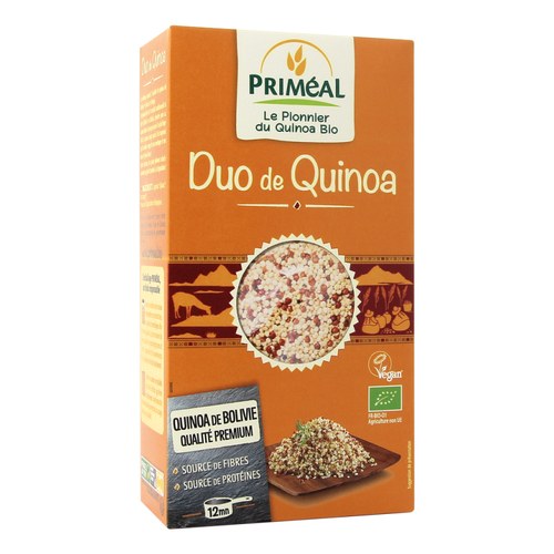 Primeal DUO DE QUINOA 500 G  (Blanc et rouge)