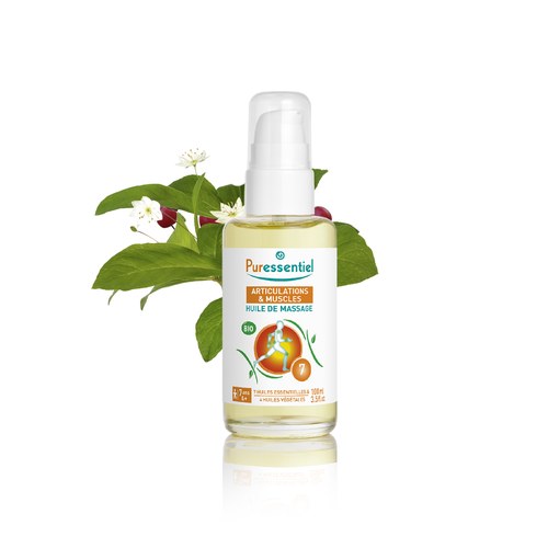 Puressentiel Huile de massage bio effort musculaire Arnica / Gaulthérie 100ml