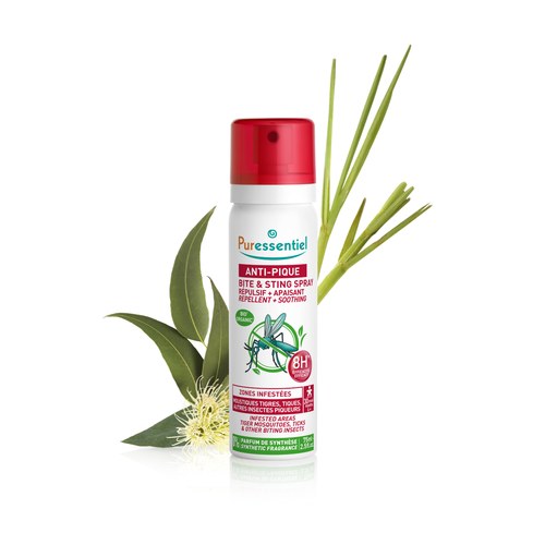 PURESSENTIEL ANTI PIQUE SPRAY RÉPULSIF + APAISANT 7 H 75ML