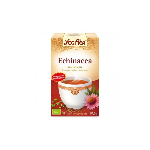 YOGI TEA Echinacea 17x2g (Cannelle, échinacéa, fenouil, vanille)