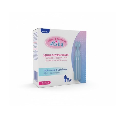 PRINCE & PRINCESSE LILI SERUM PHYSIOLOGIQUE 5 DOSES DE 5 ML