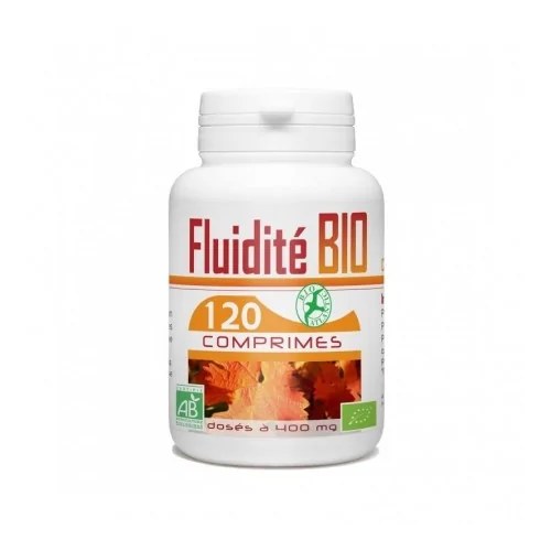 GPH DIFFUSION FLUIDITÉ BIO COMPLEXE (VIGNE ROUGE, BARDANE, HAMAMELIS ) 400 MG 120 COMPRIMÉS