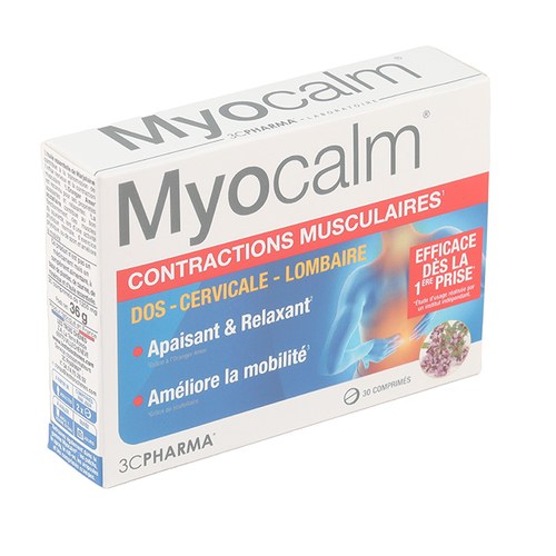 Les 3 Chênes Myocalm 30 comprimés