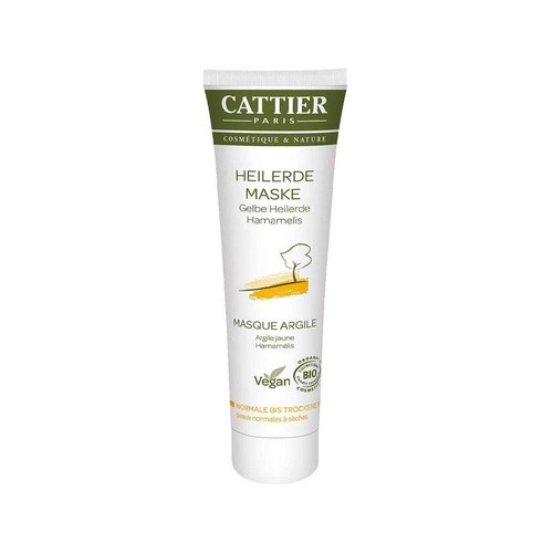Cattier MASQUE A L'ARGILE  JAUNE 100ml