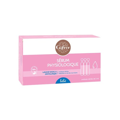 GIFRER SERUM PHYSIOLOGICA BTE X 12 UNIDOSES 5 ML