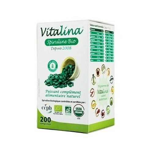 VITALINA SPIRULINE 200 Comprimés