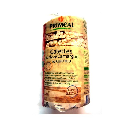 Galettes riz de camargue quinoa 130g