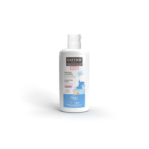 Cattier  MOUSSE LAVANTE CHEVEUX / CORPS 150ml