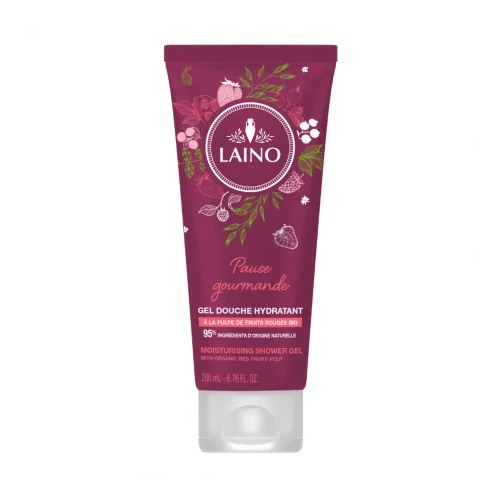 LAINO Gel douche à la pulpe de fruits rouges 200ml