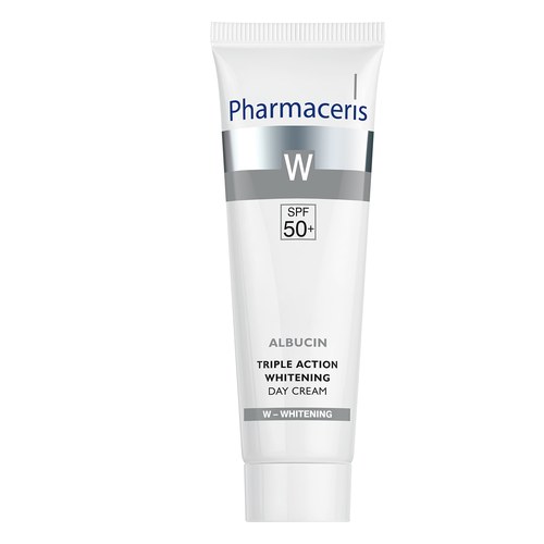 PHARMACERIS W Triple Action Crème de jour éclaircissant SPF50+, 30 ml