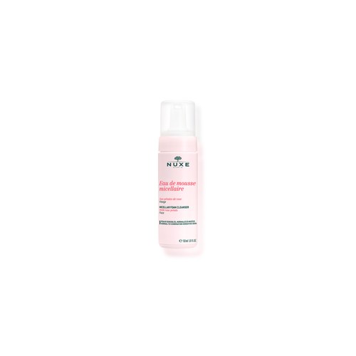 NUXE EAU DE MOUSSE MICELLAIRE AUX PETALES DE ROSE 150ml Visage, Peaux Sensibles, Normales À Mixtes