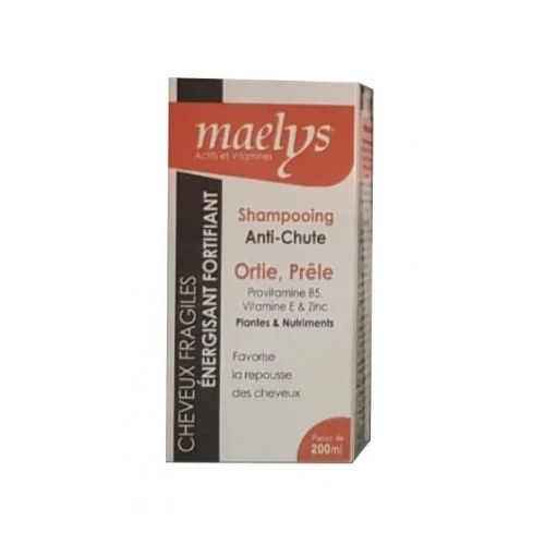 Maelys Shampooing Anti-Chute Cheveux Fragiles Énergisant Fortifiant 200ml