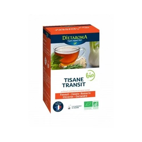 DIETAROMA Tisane transit bio 20 sachets